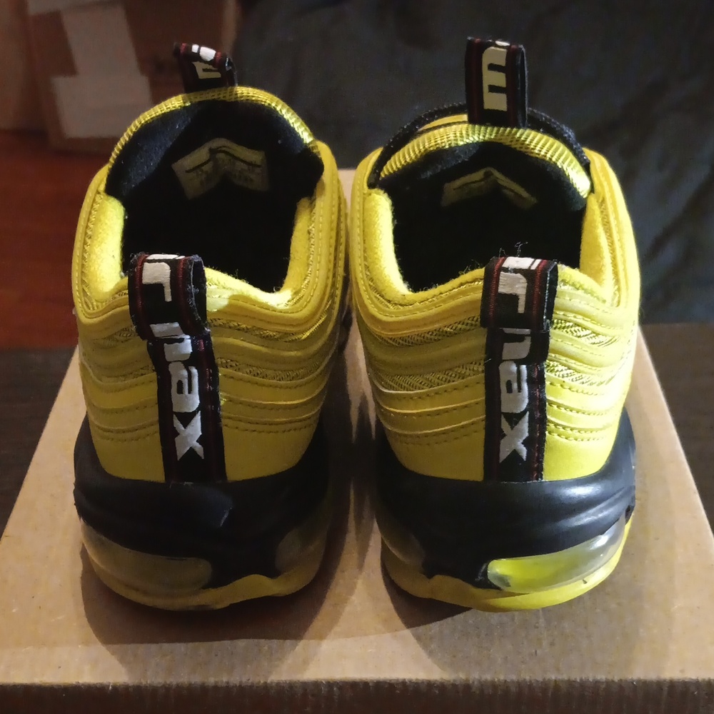 Nike Air Max 97 "Bright Citron" (2018) Sneakers SZ 7Y Womens SZ 8.5 EUC - Picture 5 of 9